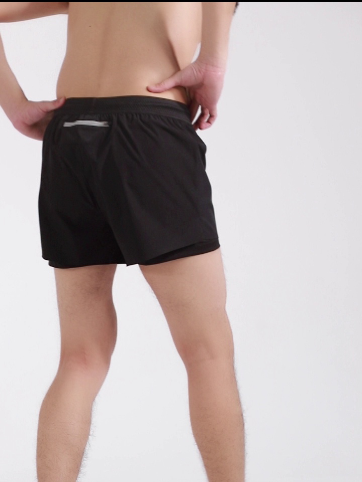 High Stretch Running Shorts for Men Workout Use