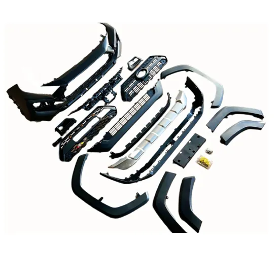Front Bumper Bodykit Bumpers Car Body Kit Fit For 2020 Toyota Rav4 20-21 Adventure TRD Style