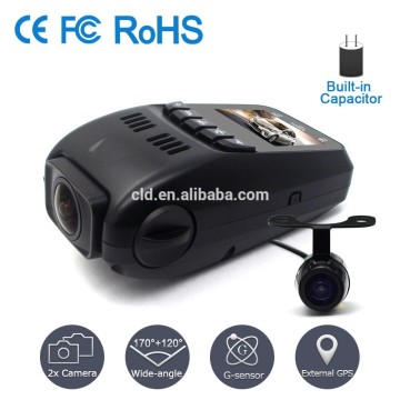 GPS Logger Dual Camera Full 1080P HD Car Black Box