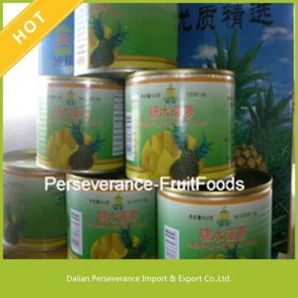 Delisious China Export Health Sweet Canned Pineapple Slices