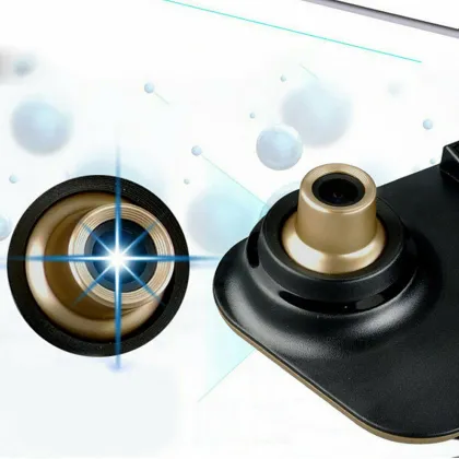 4.3 Inch Dual Lens Car Dash Cam 720P Black Box with Rearview Mirror Camera