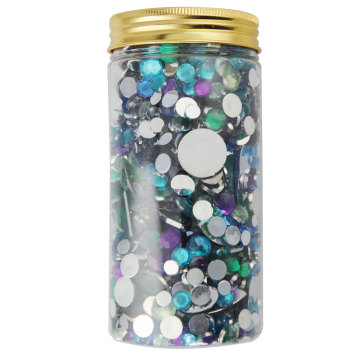 Assorted Shapes Bulk Rhinestones: Water Drops, Hearts, and More for Sewing Projects