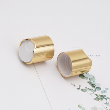 20mm Shiny Gold Disc Top Cap For Bottles