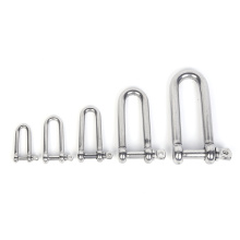 Shackles for industrial hardware applications Stainless steel shackle extended shackle Factory