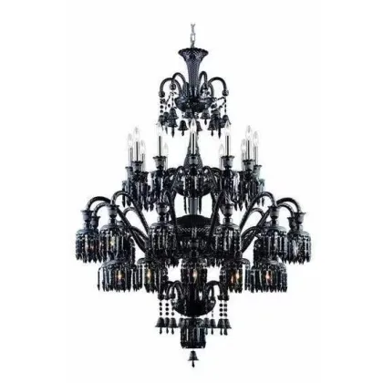 French Style Grand Duplex Villa Crystal Chandelier