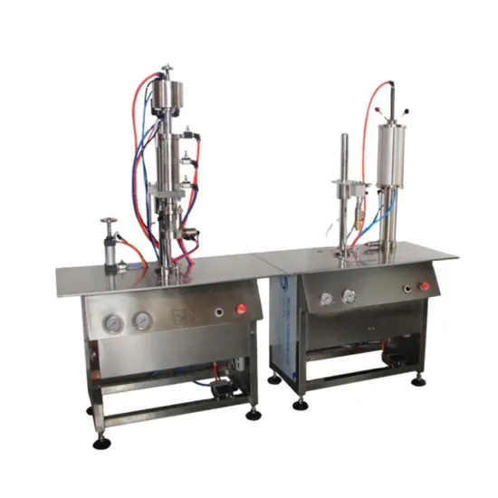 Semi-Automatic CO2 Aerosol Spray Sealing and Filling Machine