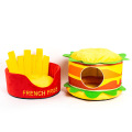 pet hamburger and chips house