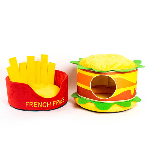 HAMBURGER ET CHIPS PET HOUSE