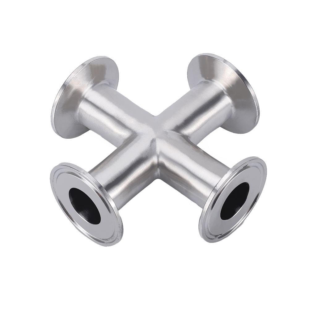 Ss304 Equal Tri Clamp Cross