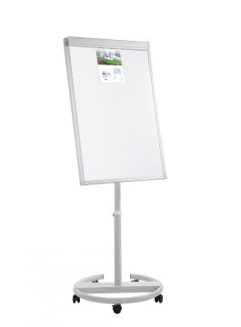 Round based Height Adjustable Magnetic Flipchart Easel