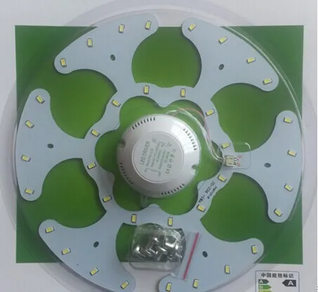 Led light source for ceiling lamp round surface oyster light