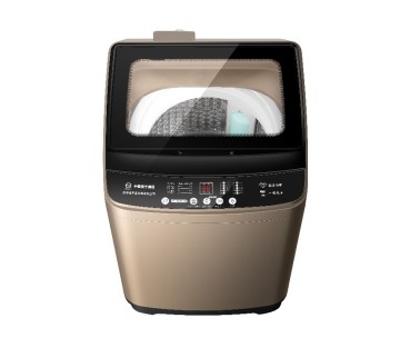 9kg Home Use Automatic Top Loading Washing Machine with Glass Cover and Heat Drying