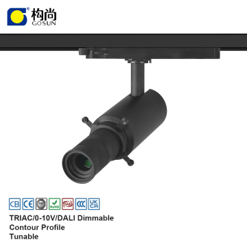 15W LED Track Spotlight: Dimmable and Multiple Shapes Patent Design