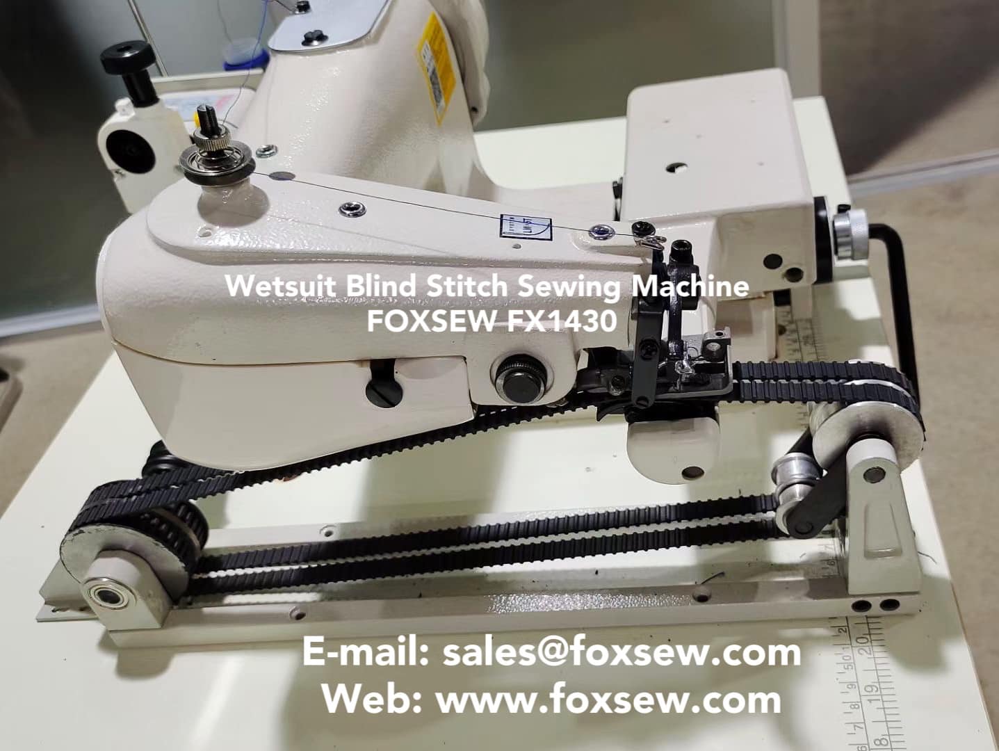 Neoprene Blind Stitch Sewing Machine for Diving Suits FOXSEW FX1430 -2