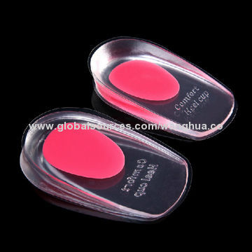 Heel Cushions, Double Color and Double Density Gel, for Women