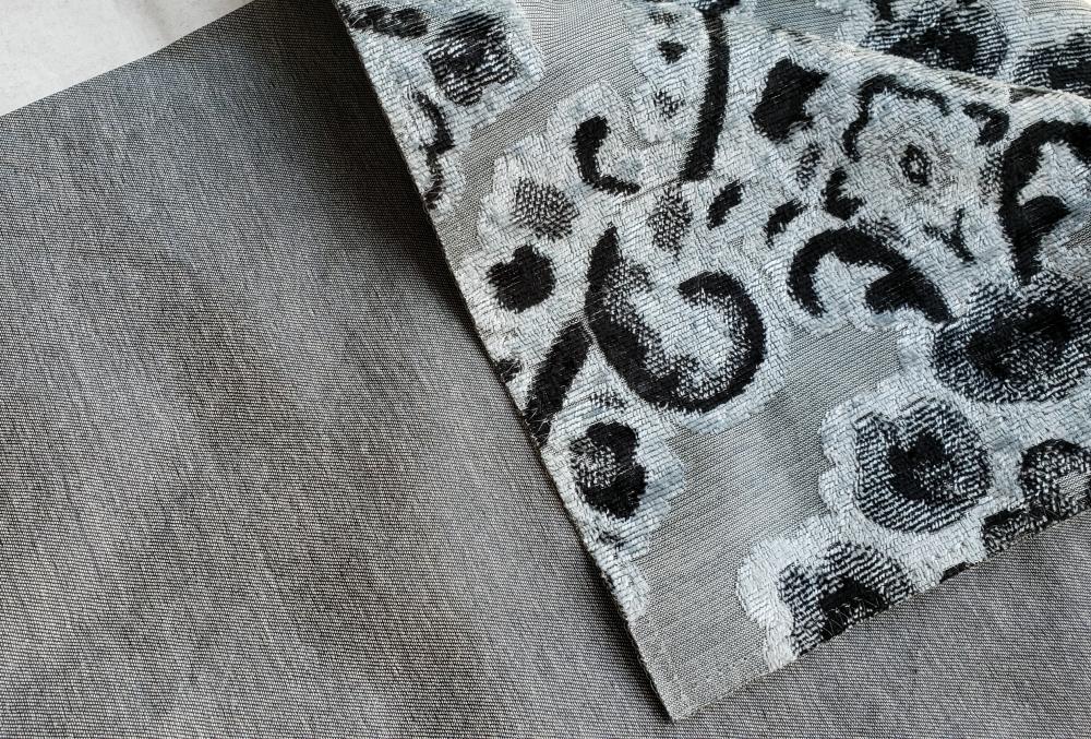 Polyester Jacquard Fabric Back