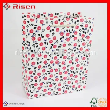 Custom printed paper bags no minimum