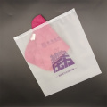 CPE frosted zipper bag shipping bag