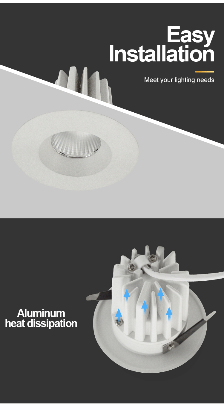 Round Led Downlight