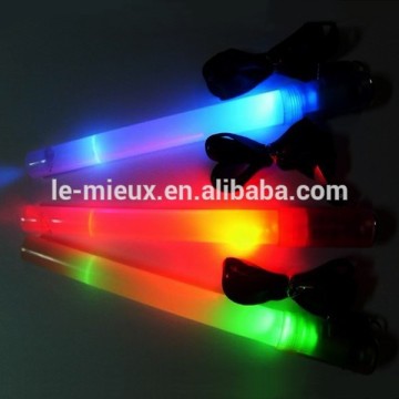 3 in 1 Multi Functional SOS Whistle with Torch Glowing Stick