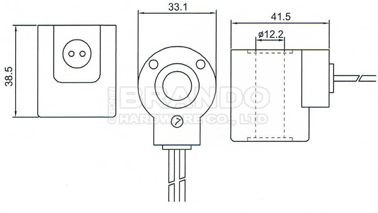 DH55-5 DH55-7 DH60-5 DH60-7 excavator solenoid coil