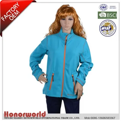 100% polyester polar fleece jacket women / ladies 100% polyester knitted fleece mountain climbing jacket