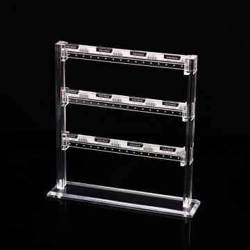 Customized acrylic jewelry countertop display stand