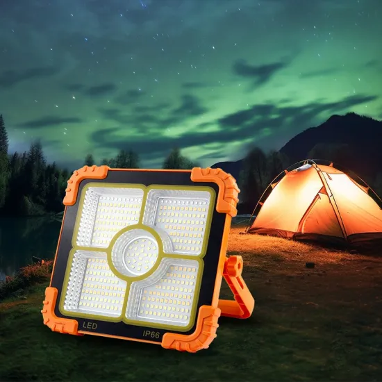 Portable Solar Emergency Light for Camping and Outdoor Use