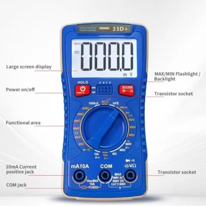 Intelligent High Precision Digital multimeter