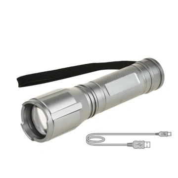 Lampe de poche tactique multifonction Portable portant une torche longue  portée Lampe de poche en alliage d'aluminium, lampe de