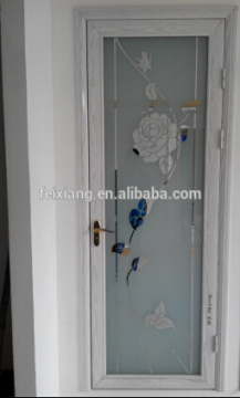 Aluminium glass door