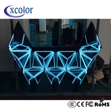 Slim Panel Flexible DJ Background LED Display