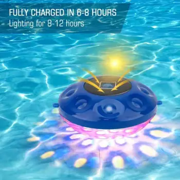 LED Solar Light Waterproof with Remote Control - Spa Light LED Swimming Pool Light