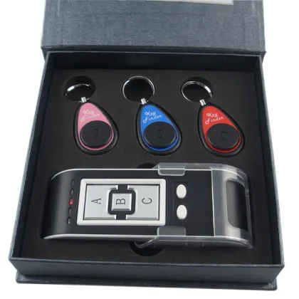 QWZ1010 New Sell Tracker Device 3 in 1Wireless Key Finder Set Wireless Alarm Anti Lost Electronic Key Finder