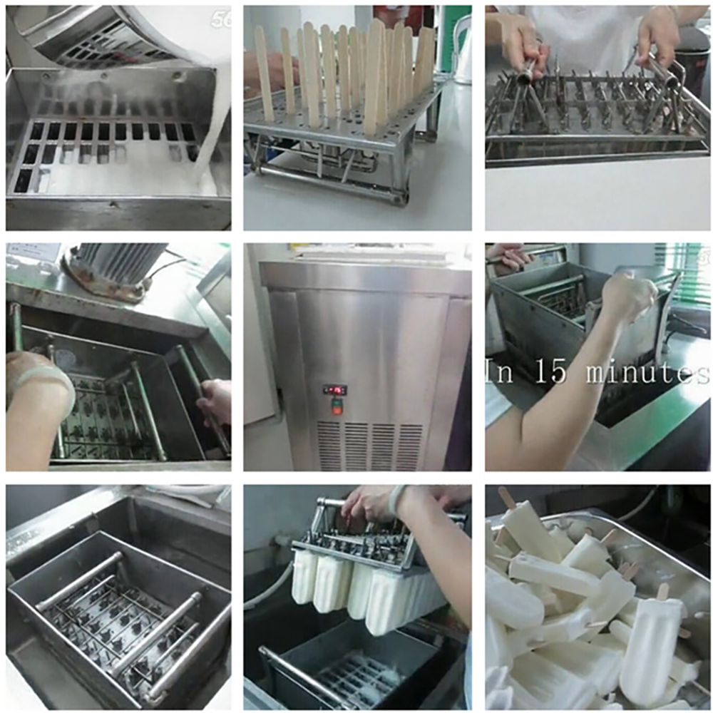 Ice lolly making Steps