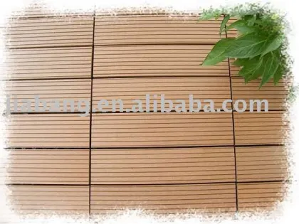 Outdoor Cork Flooring interlocking tile