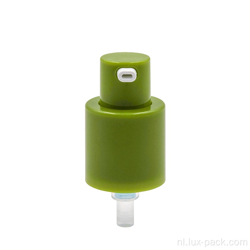 Zilvergouden plastic lotionpomp behandeling crème pomp
