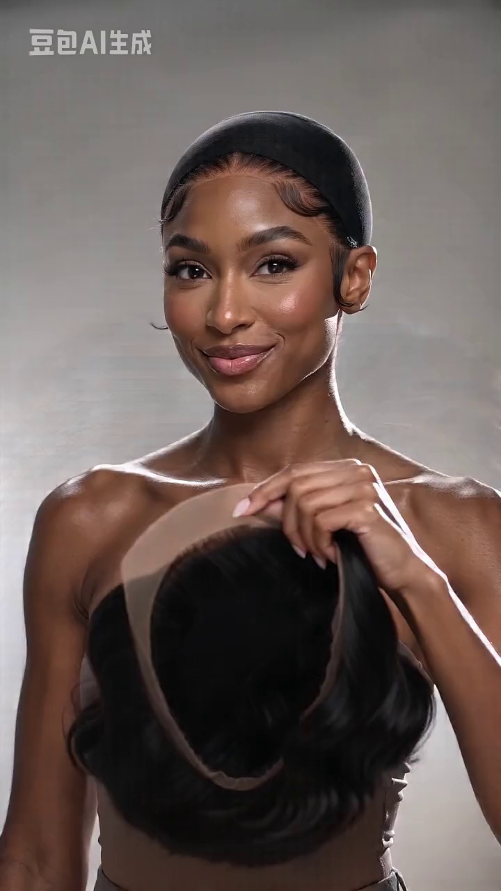 Short Mink Water Wave Bob 10inch 5x5 Lace Closure Glueless Wig