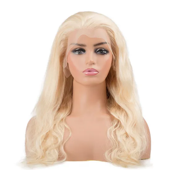 613 Closure Wigs For Black Women Human Hair Virgin Cuticle Aligned Hair blond Hd Lace Front Wig Body Wave 613 Full Lace Wigs
