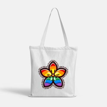 Blooming Rainbow Love Support Bag