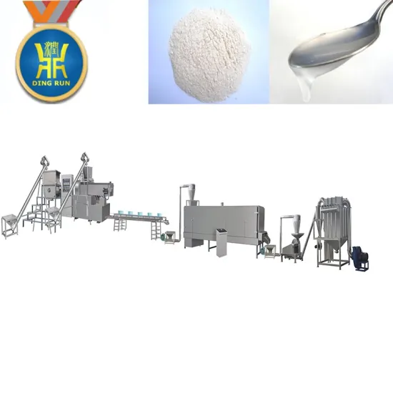 Best quality potato modified starch processing line