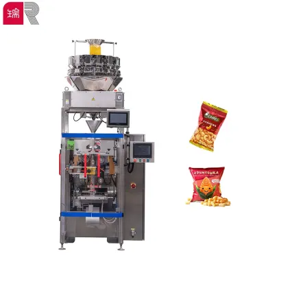 Vertical Automatic Sachet Packaging Equipment for Snack Nuts like Pistachios and Peanuts