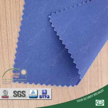 China yulong supply Cotton nylon C/N 88/12 molten and sparks protection flame resistant fabric for Metallurgy industry