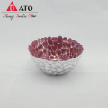 European Tray Embossed bowl with Aluminzing&Spray