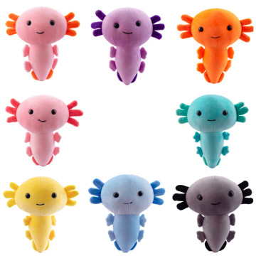 New Promotional Axolotl Mexican Salamander Plush Dolls: Cute Stuffed Axolotl Toy