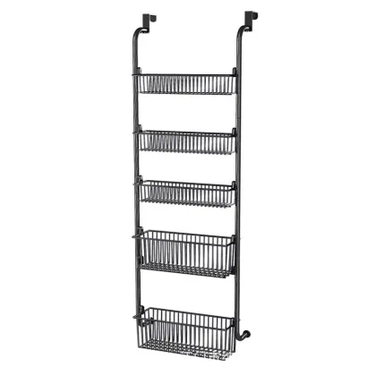 Multi-Layer No-Drill Door Back Hanging Rack
