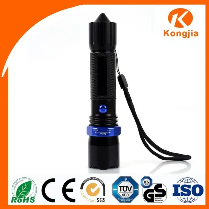 Top 10 CE RoHS Products Self Defense Tactical Led Rechargeable Flashlight