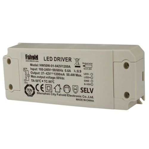 0-10V Dimmen Kunststoffkoffer LED-Treiber 60W