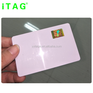 High Quality 3D Hologram Hot Stamp PVC Cards