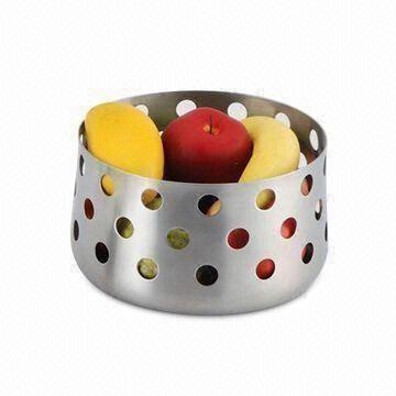 Fruit Basket, Measures 370 x 273 x 170mm, Made of Stainless Steel Material